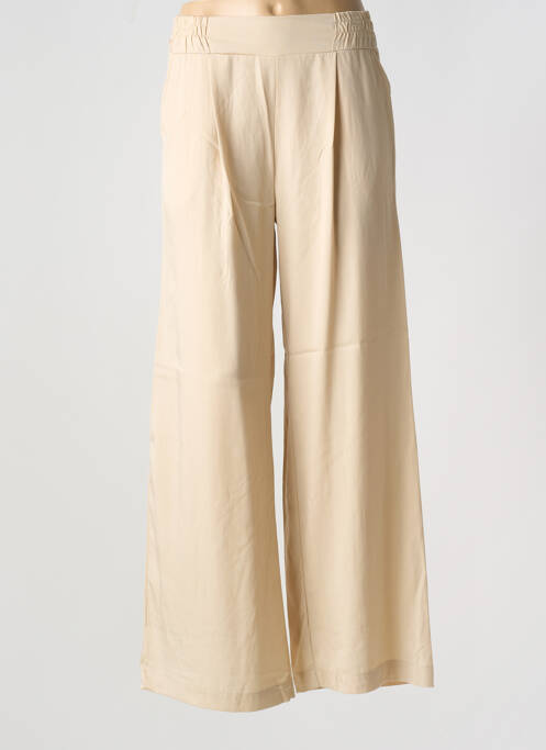 Pantalon large beige PAKO LITTO pour femme