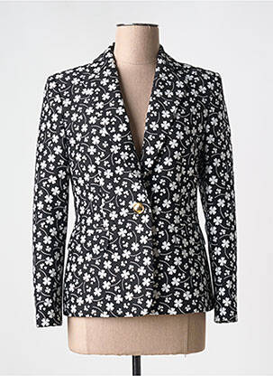 Veste Blazer Moschino Cheap & Chic Blanche Imprimé Zèbre Noir - Taille 40/6 - Neuve