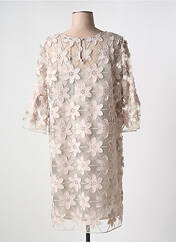 Robe mi-longue beige D.EXTERIOR pour femme seconde vue