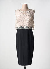 Robe mi-longue noir D.EXTERIOR pour femme seconde vue