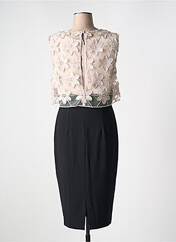 Robe mi-longue noir D.EXTERIOR pour femme seconde vue