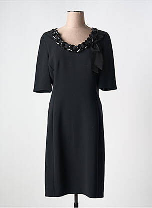 Robe mi-longue noir MOSCHINO pour femme