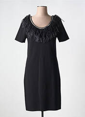 Robe mi-longue noir MOSCHINO pour femme seconde vue