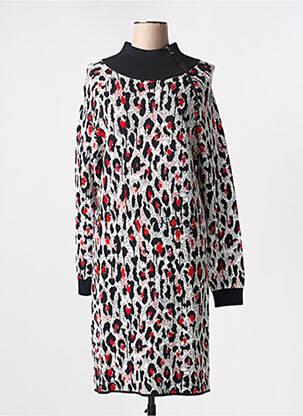 Robe pull noir MOSCHINO pour femme