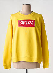 Sweat-shirt jaune KENZO pour femme seconde vue