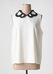 Top blanc MOSCHINO pour femme seconde vue