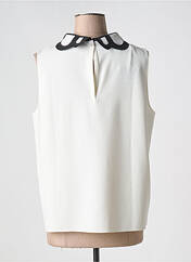 Top blanc MOSCHINO pour femme seconde vue