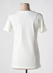 T-shirt blanc MOSCHINO pour femme seconde vue