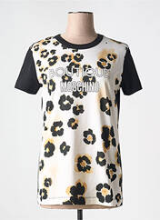 T-shirt noir MOSCHINO pour femme seconde vue