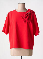 T-shirt rouge MOSCHINO pour femme seconde vue