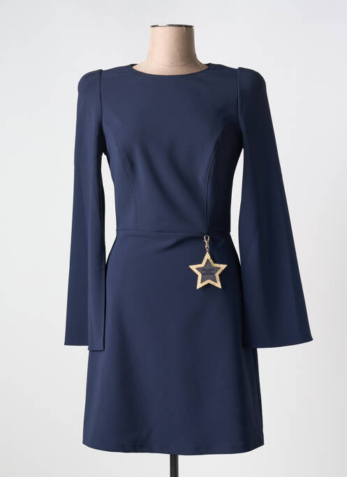 Robe mi-longue bleu ELISABETTA FRANCHI pour femme