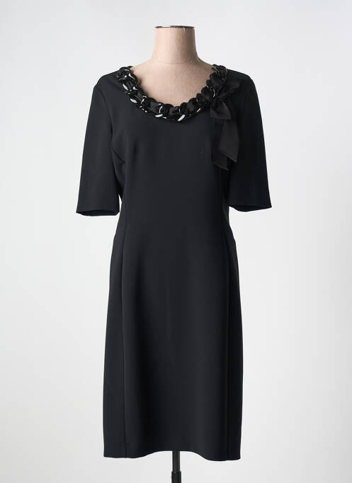 Robe mi-longue noir MOSCHINO pour femme