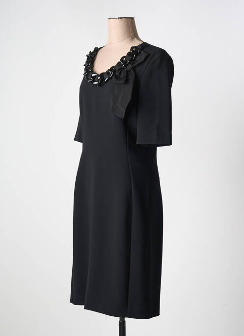 Robe mi-longue noir MOSCHINO pour femme