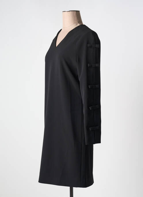 Robe mi-longue noir MOSCHINO pour femme