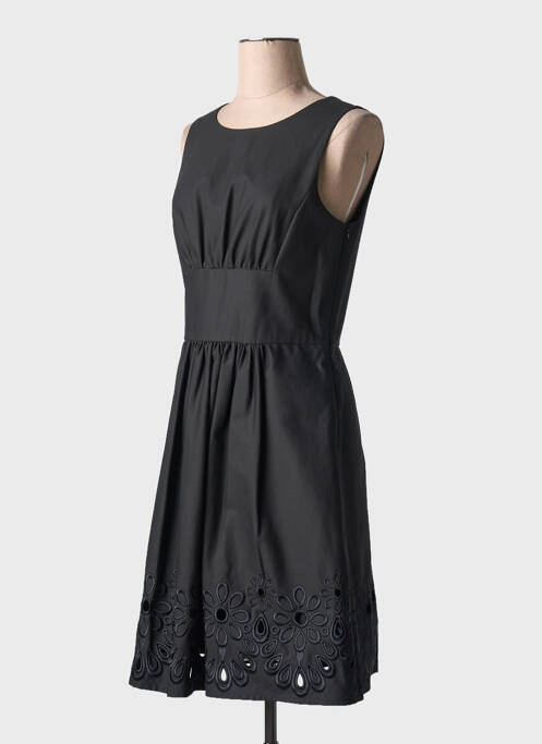 Robe mi-longue noir MOSCHINO pour femme