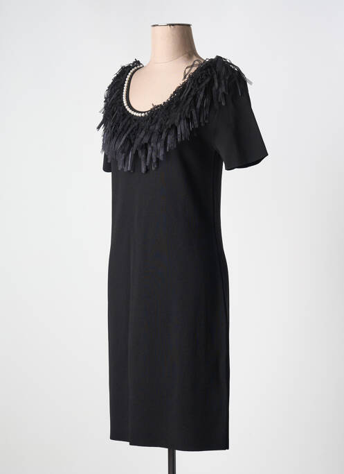 Robe mi-longue noir MOSCHINO pour femme