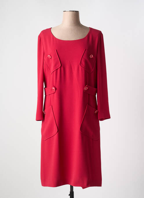 Robe mi-longue rose MOSCHINO pour femme