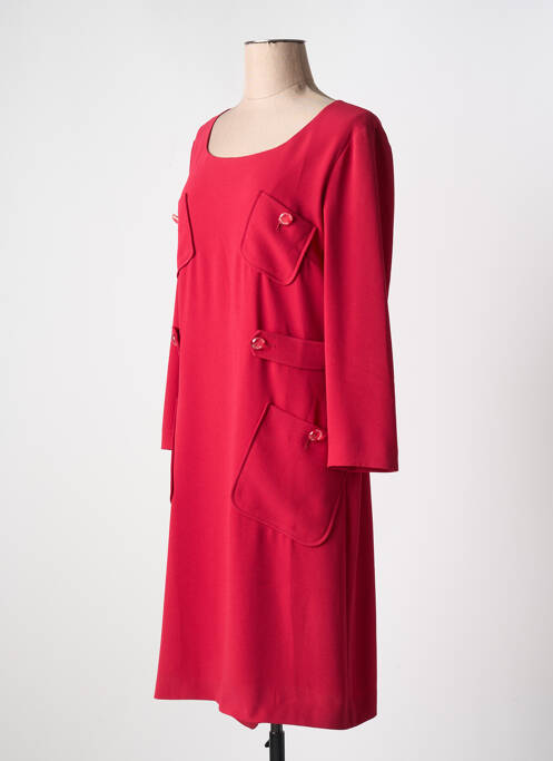 Robe mi-longue rose MOSCHINO pour femme