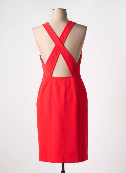 Robe mi-longue rouge MOSCHINO pour femme