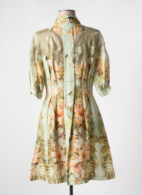 Robe mi-longue vert ALBERTA FERRETTI pour femme