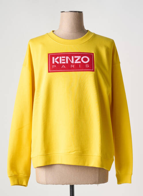 Sweat-shirt jaune KENZO pour femme