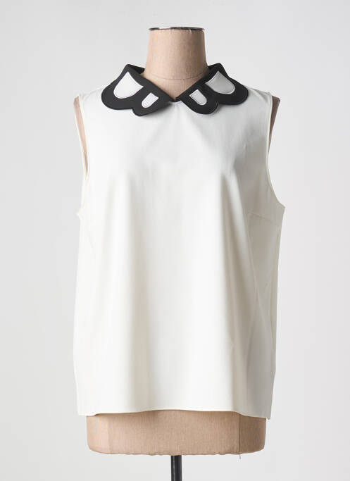Top blanc MOSCHINO pour femme