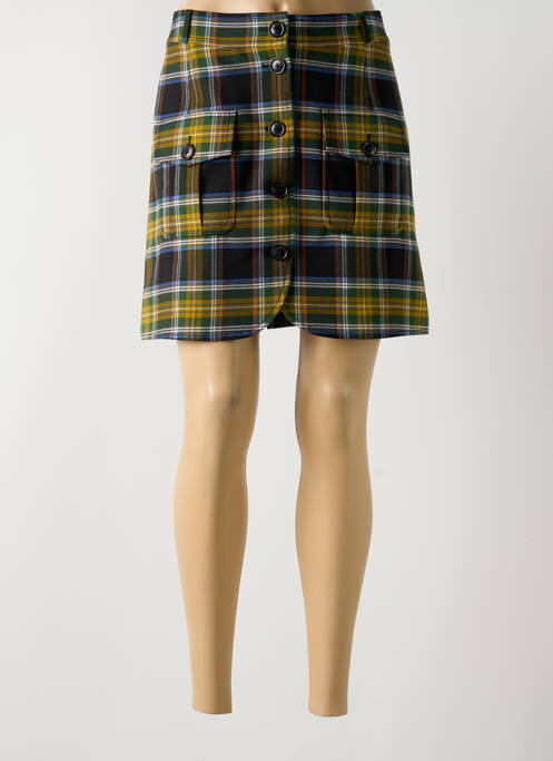 Jupe courte jaune KENZO pour femme