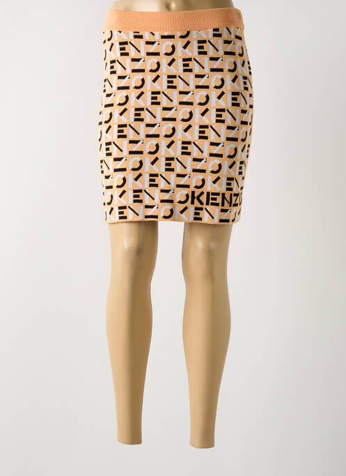 Jupe courte orange KENZO pour femme