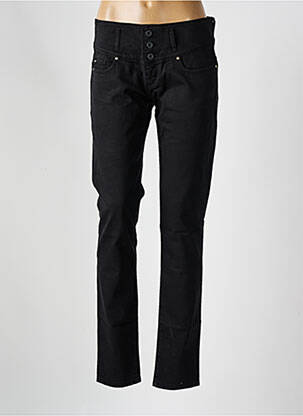 Jeans coupe slim stretch taille normale noir SALSA femme