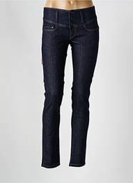 Jeans coupe slim tissage brut taille normale bleu SALSA femme