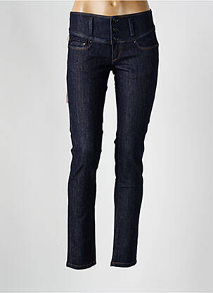 Jeans coupe slim tissage brut taille normale bleu SALSA femme