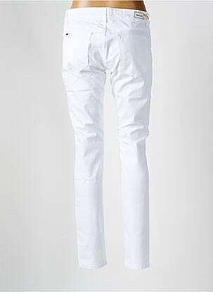 Jeans skinny stretch taille basse blanc SALSA femme