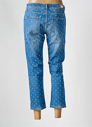 Jeans coupe slim effet usé délavé taille normale bleu SALSA femme