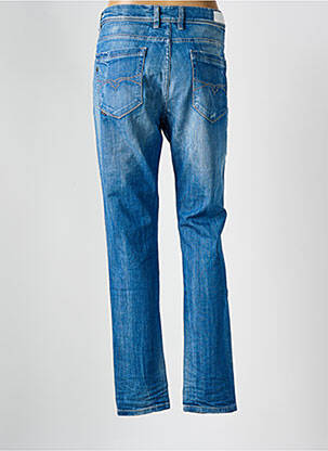 Jeans coupe droite effet usé délavé taille normale bleu SALSA femme