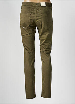 Jeans coupe slim stretch taille normale vert SALSA femme