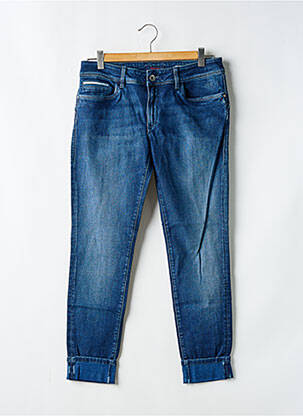Jeans coupe slim stretch taille normale bleu SALSA femme