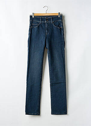 Jeans coupe slim stretch taille haute bleu SALSA femme