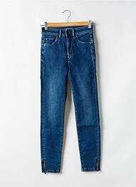 Jeans coupe slim stretch taille haute bleu SALSA femme