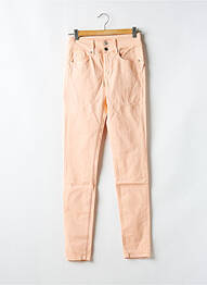Jeans coupe slim stretch taille normale orange SALSA femme