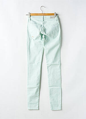 Pantalon slim taille basse taille basse vert SALSA femme