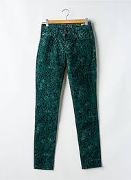 Jeans coupe slim stretch taille normale vert SALSA femme