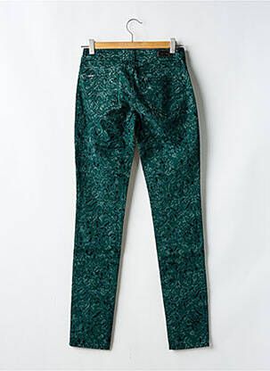 Jeans coupe slim stretch taille normale vert SALSA femme