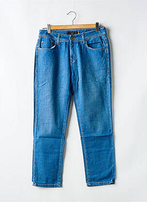 Jeans coupe droite stretch taille normale bleu SALSA femme