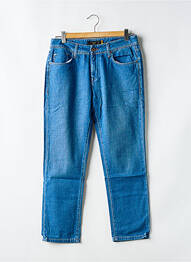 Jeans coupe droite stretch taille normale bleu SALSA femme