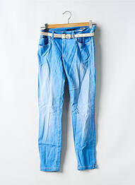 Jeans coupe slim stretch taille normale bleu SALSA femme