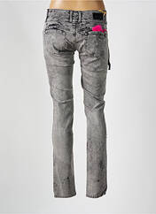Jeans coupe slim gris SALSA pour femme seconde vue