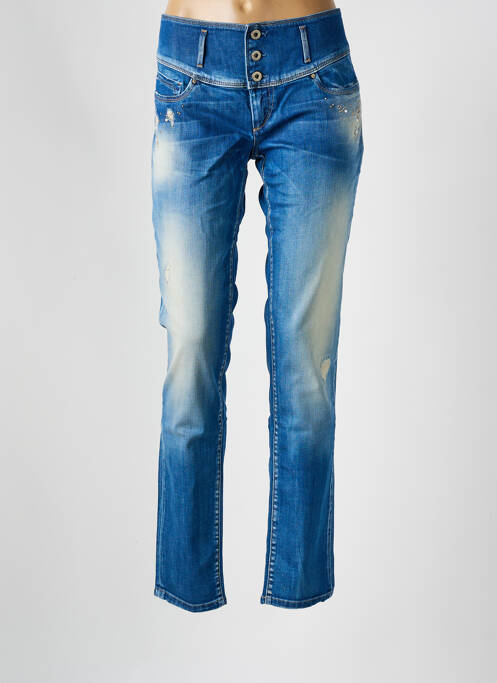 Jeans coupe slim bleu SALSA pour femme
