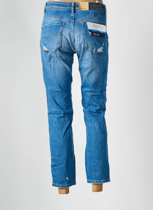 Jeans coupe slim bleu SALSA pour femme
