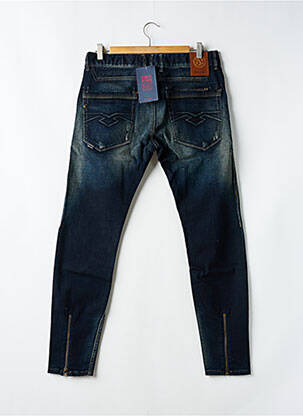 Jeans coupe slim fermeture boutonnée sur le devant taille normale bleu SALSA homme