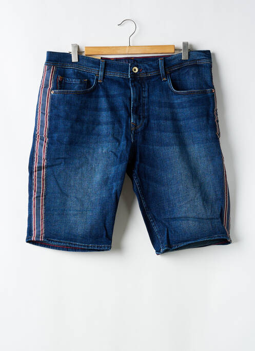 Bermuda bleu SALSA pour homme